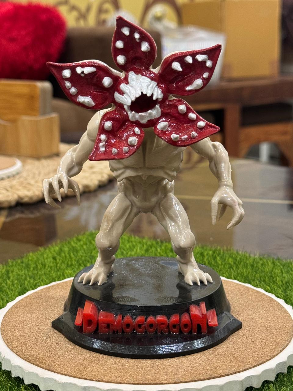Demogorgon Monster Figure – Premium 3D Printed Horror Collectible Statue | Sci-Fi Creature Display Model for Fans & Collectors