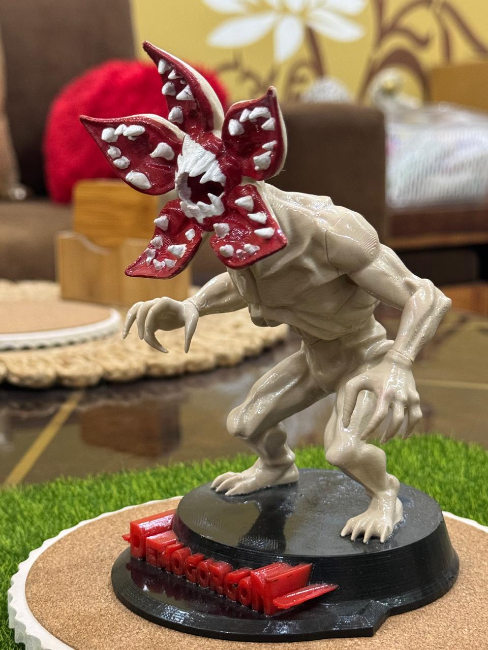 Demogorgon Monster Figure – Premium 3D Printed Horror Collectible Statue | Sci-Fi Creature Display Model for Fans & Collectors