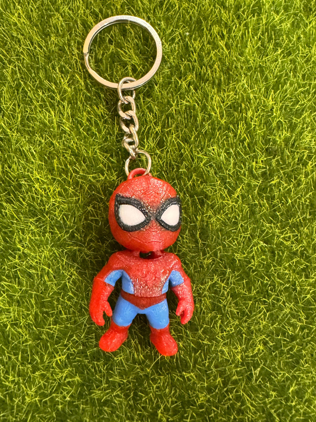 🕷️ Flexi Superhero-Inspired Keychain