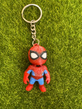 🕷️ Flexi Superhero-Inspired Keychain