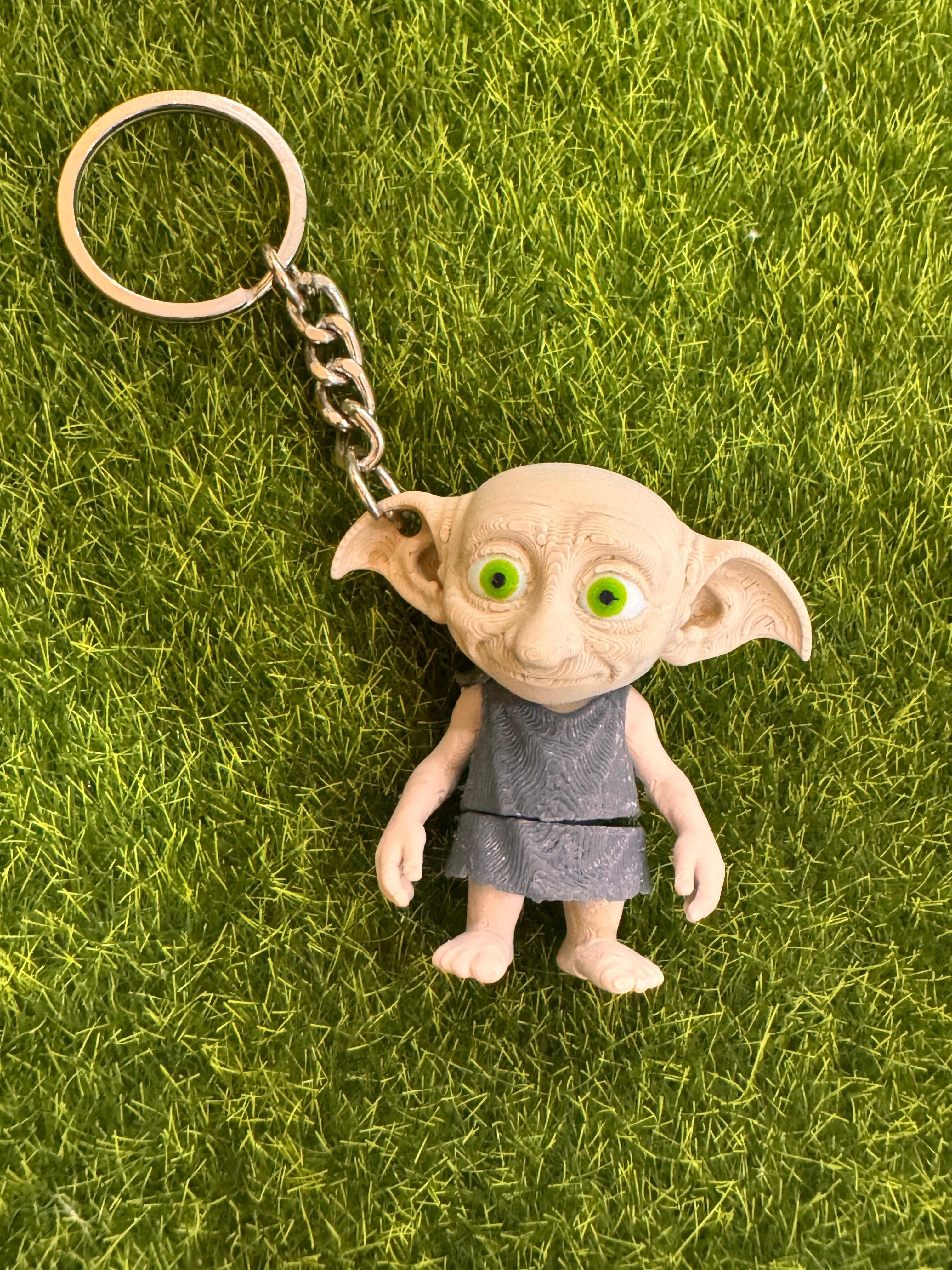 ✨ Flexi Magical Elf-Inspired Keychain