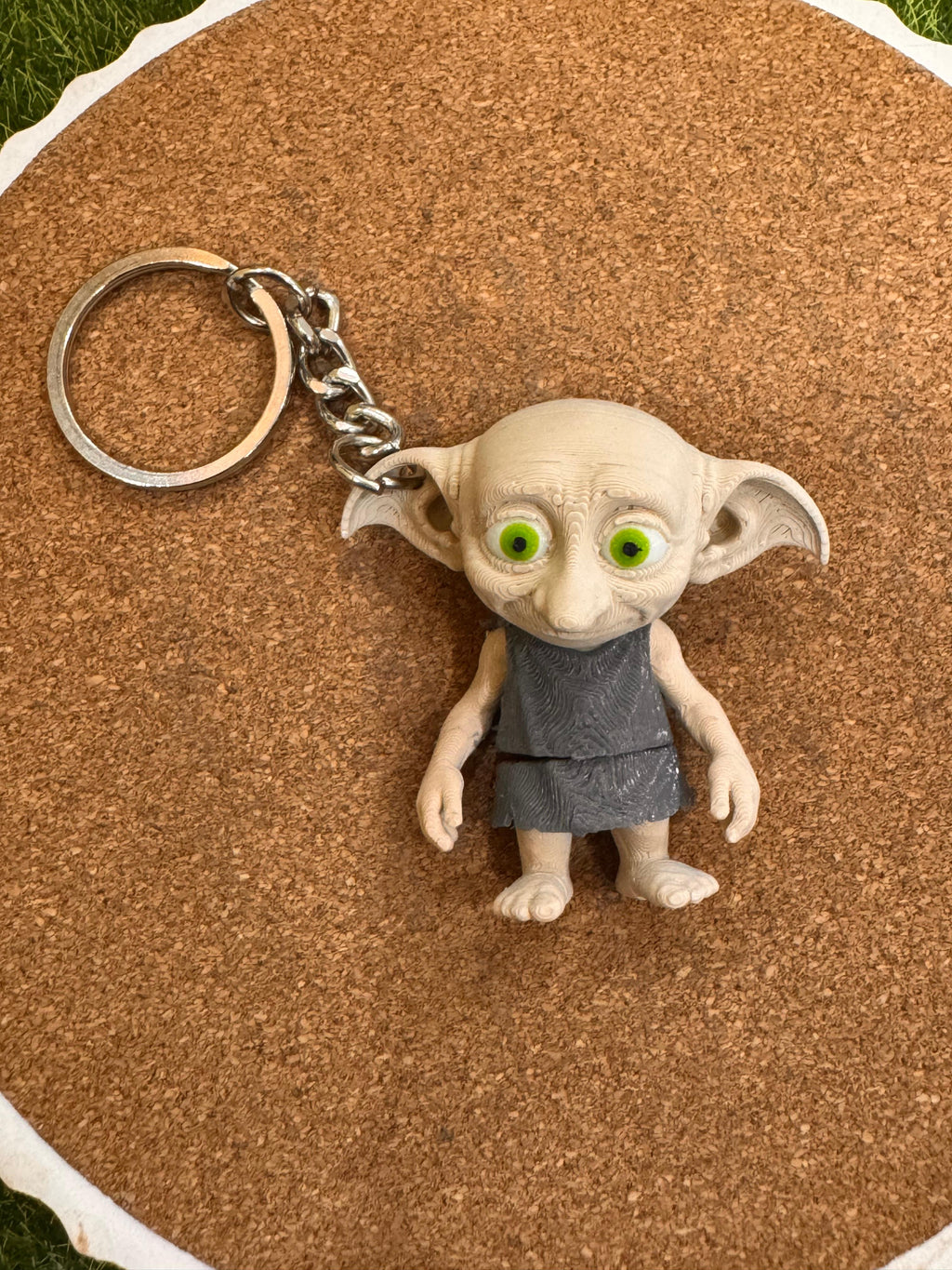 ✨ Flexi Magical Elf-Inspired Keychain