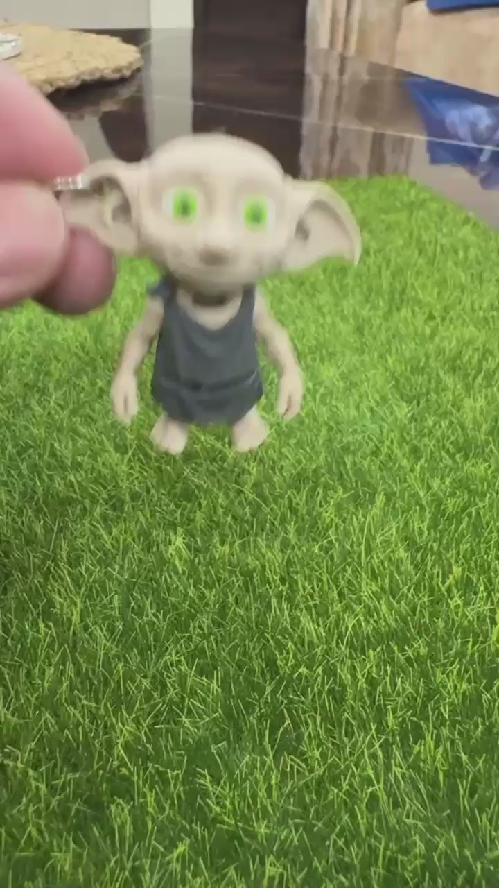 ✨ Flexi Magical Elf-Inspired Keychain